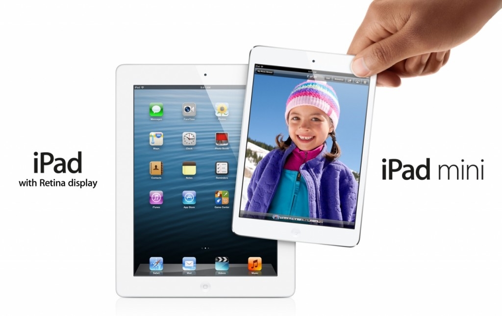 Apple iPad mini promo shot